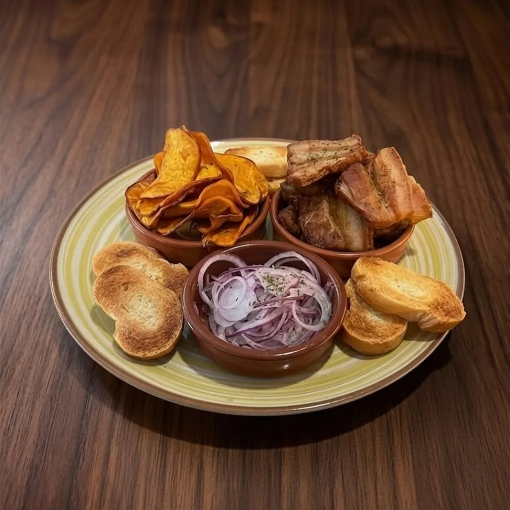 Ración de chicharrón